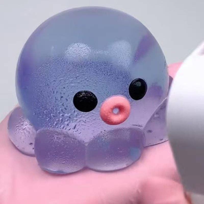 DIY Bubble Octopus Squishy Toy Stress Relief Slow Rebound Fidget Tiktok Same Style
