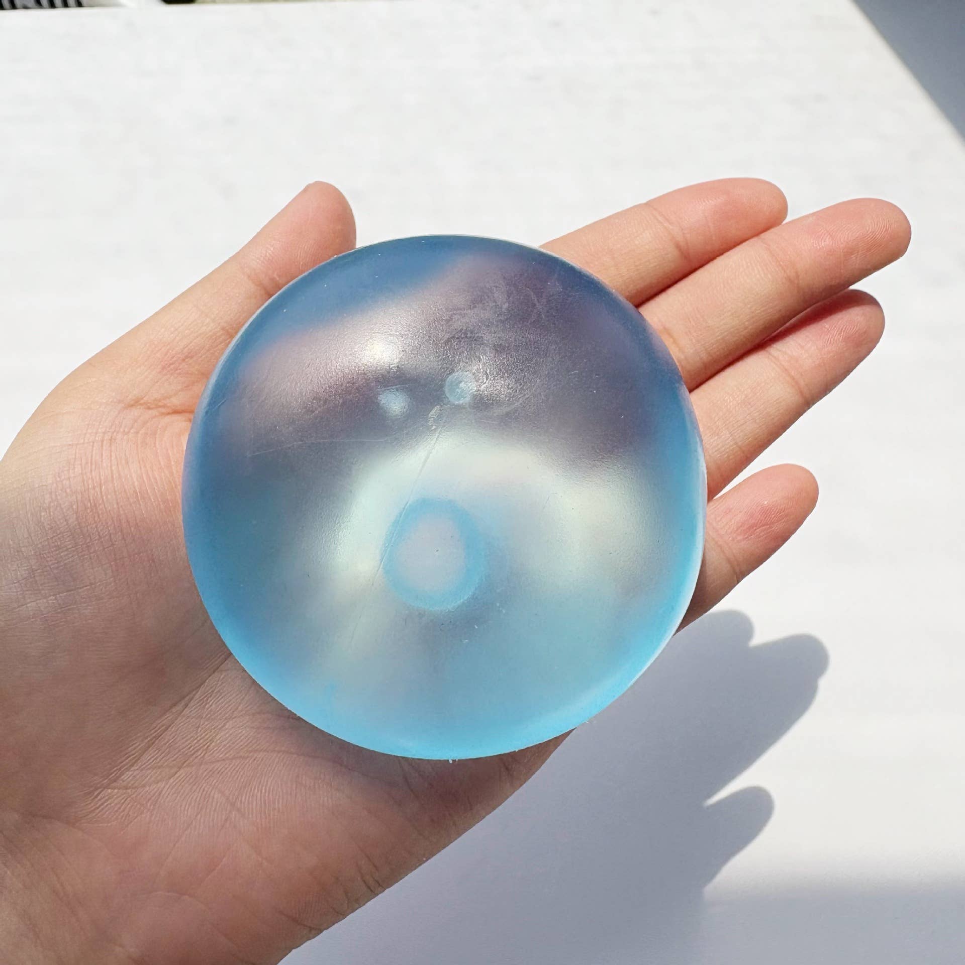 Handmade Coconut Oil Squishy Stress Ball