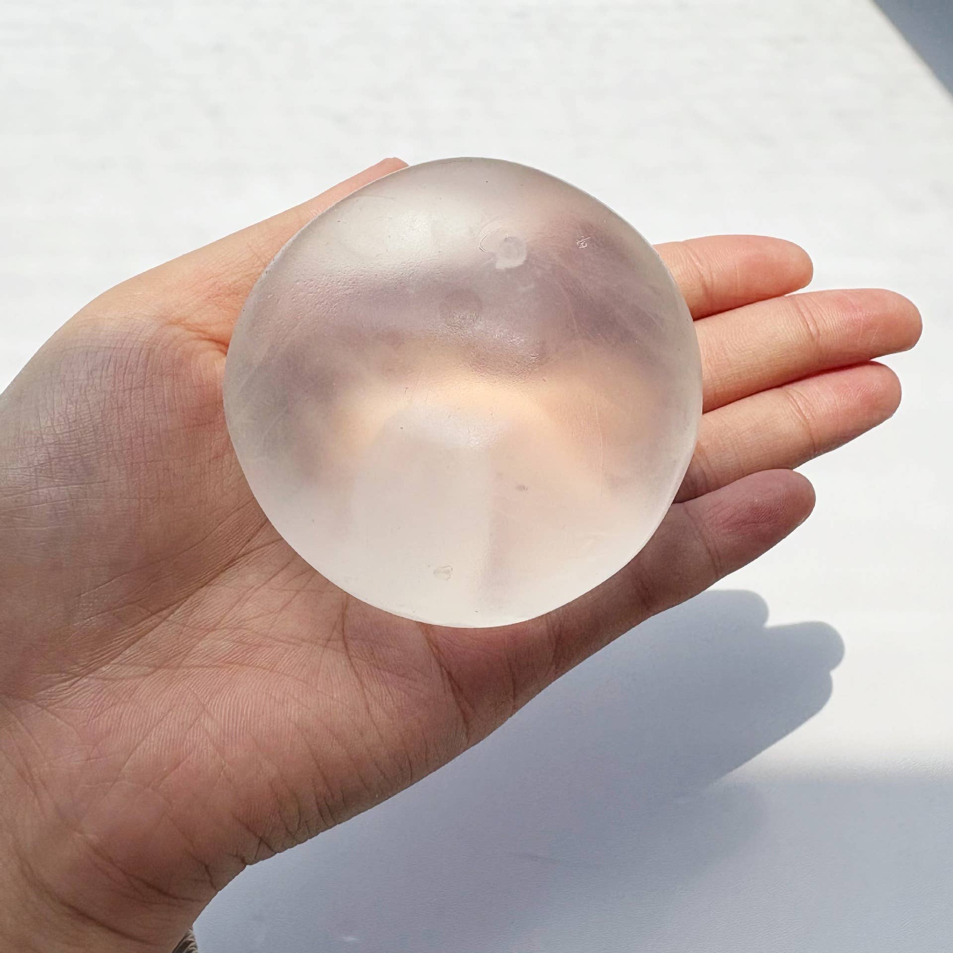 Handmade Coconut Oil Squishy Stress Ball