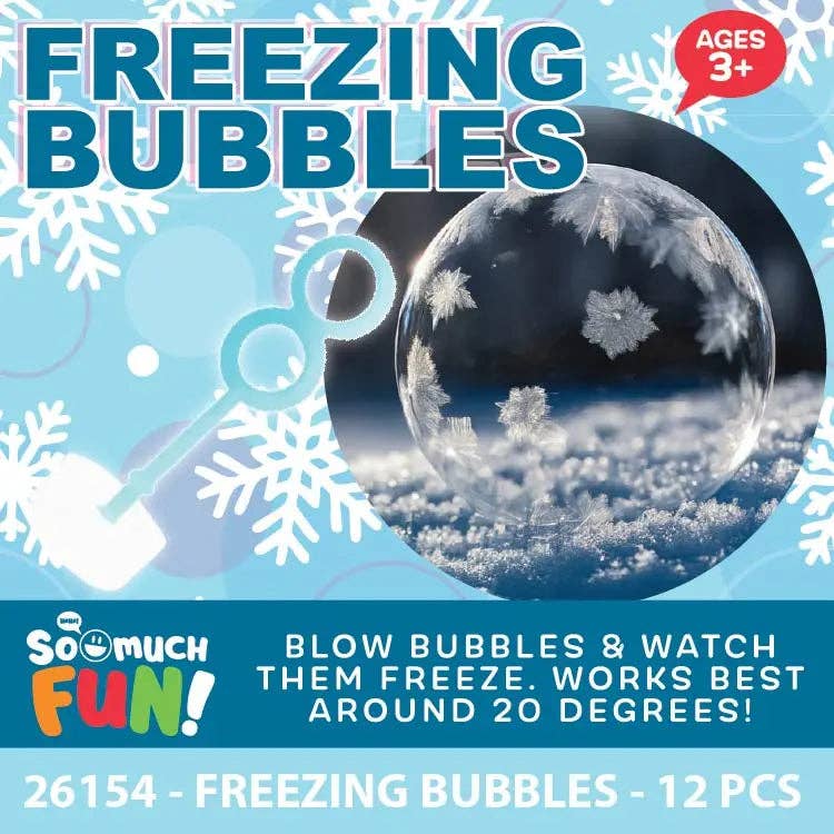 Freezing Icy Bubbles Stocking Stuffer Closeout Bulk Pack