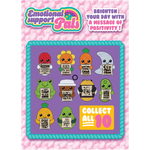 Emotional Support Crochet Plush Pals with Sayings Assortment