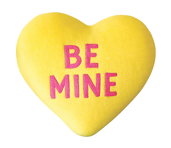 Plush Bag Conversation Hearts Closeout Bulk Assortment