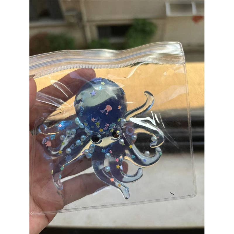 DIY Bubble Octopus Squishy Toy Stress Relief Slow Rebound Fidget Tiktok Same Style
