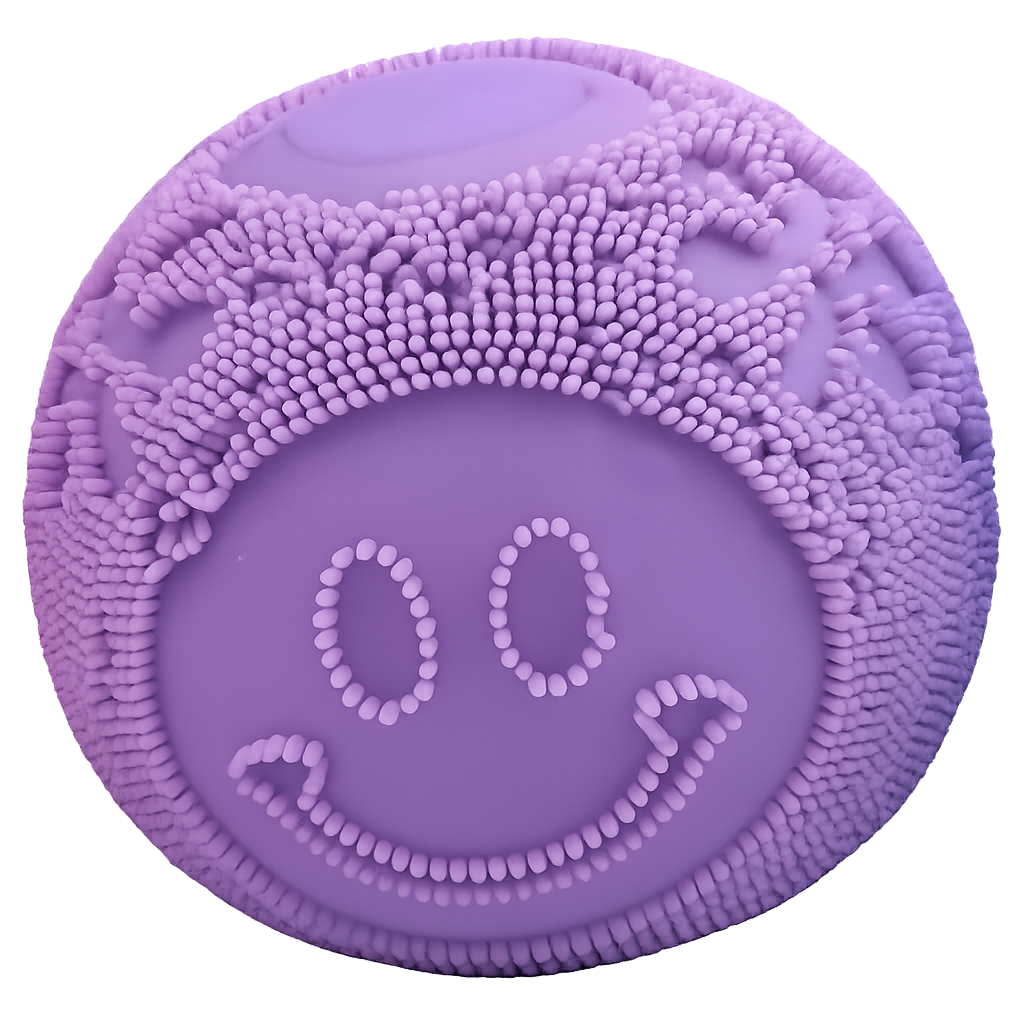 Fun Doh Fuzzy Face Squishy Sensory Toy Variety - 12/Display