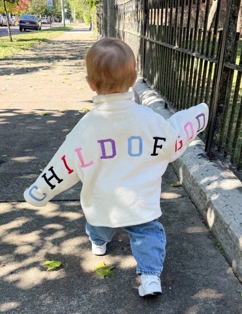Child of God Fleece Kids Pullover