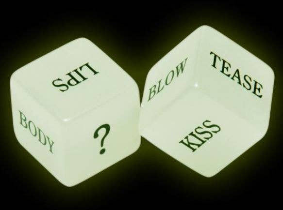 Glow Love Dice