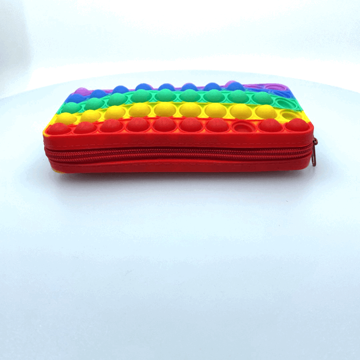 Fidget Fun Pop Sensory Pencil Case Assortment - 6/Pack