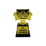 #1 Couch Potato Trophy - Novelty Gag Award