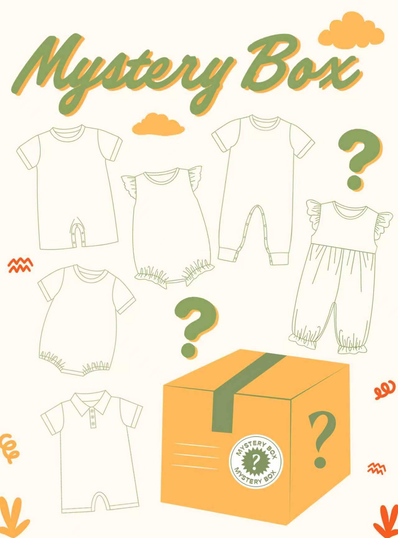 Baby Kids Summer Romper Mystery Bag