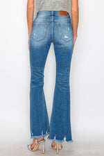 PLUS - HIGH RISE FLARE JEANS