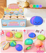 Cartoon Jumbo Mystery Squishy Dumpling Realistic Steamed Bun Stress Relief Squeeze Toy