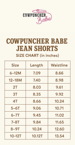 JEAN SHORTS- STARS AND STRIPES