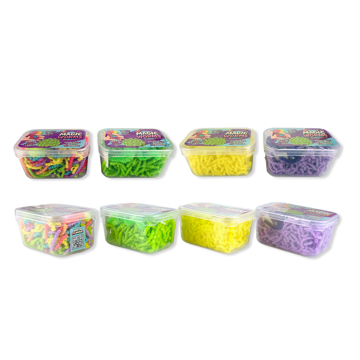 Magic Wormz Fidget Toy Closeout Bulk Assortment