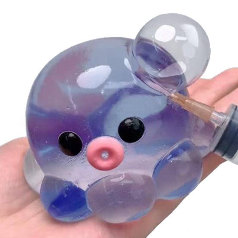 DIY Bubble Octopus Squishy Toy Stress Relief Slow Rebound Fidget Tiktok Same Style