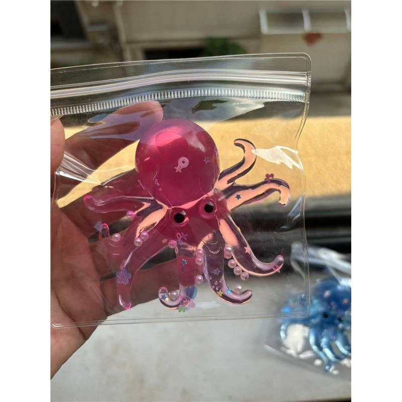 DIY Bubble Octopus Squishy Toy Stress Relief Slow Rebound Fidget Tiktok Same Style