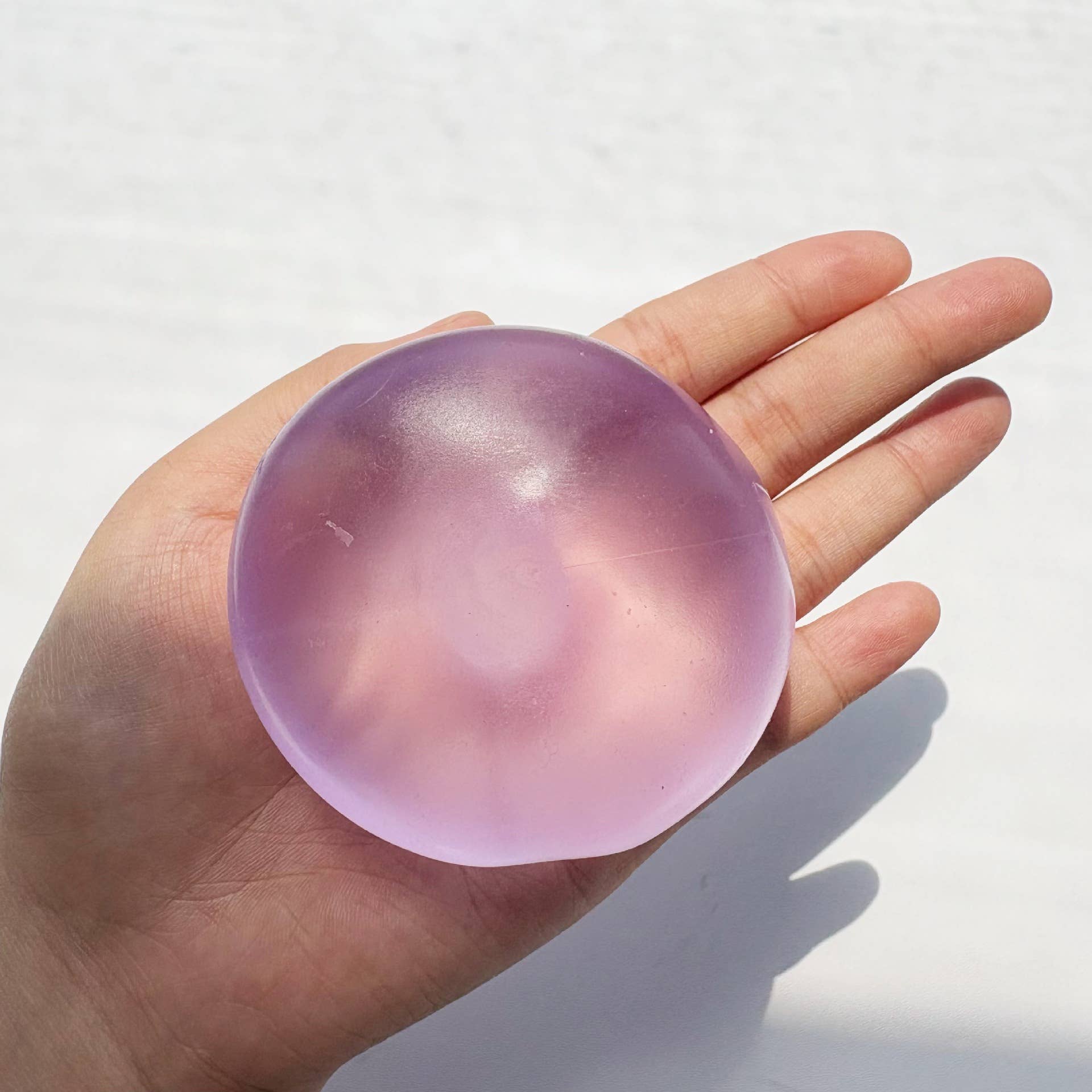 Handmade Coconut Oil Squishy Stress Ball