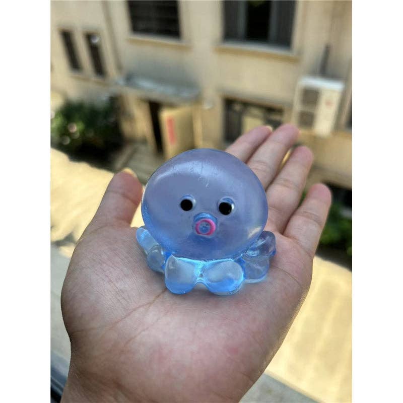 DIY Bubble Octopus Squishy Toy Stress Relief Slow Rebound Fidget Tiktok Same Style