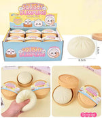 Cartoon Jumbo Mystery Squishy Dumpling Realistic Steamed Bun Stress Relief Squeeze Toy