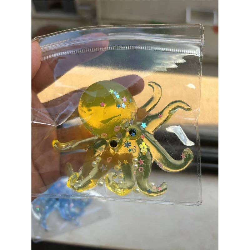 DIY Bubble Octopus Squishy Toy Stress Relief Slow Rebound Fidget Tiktok Same Style