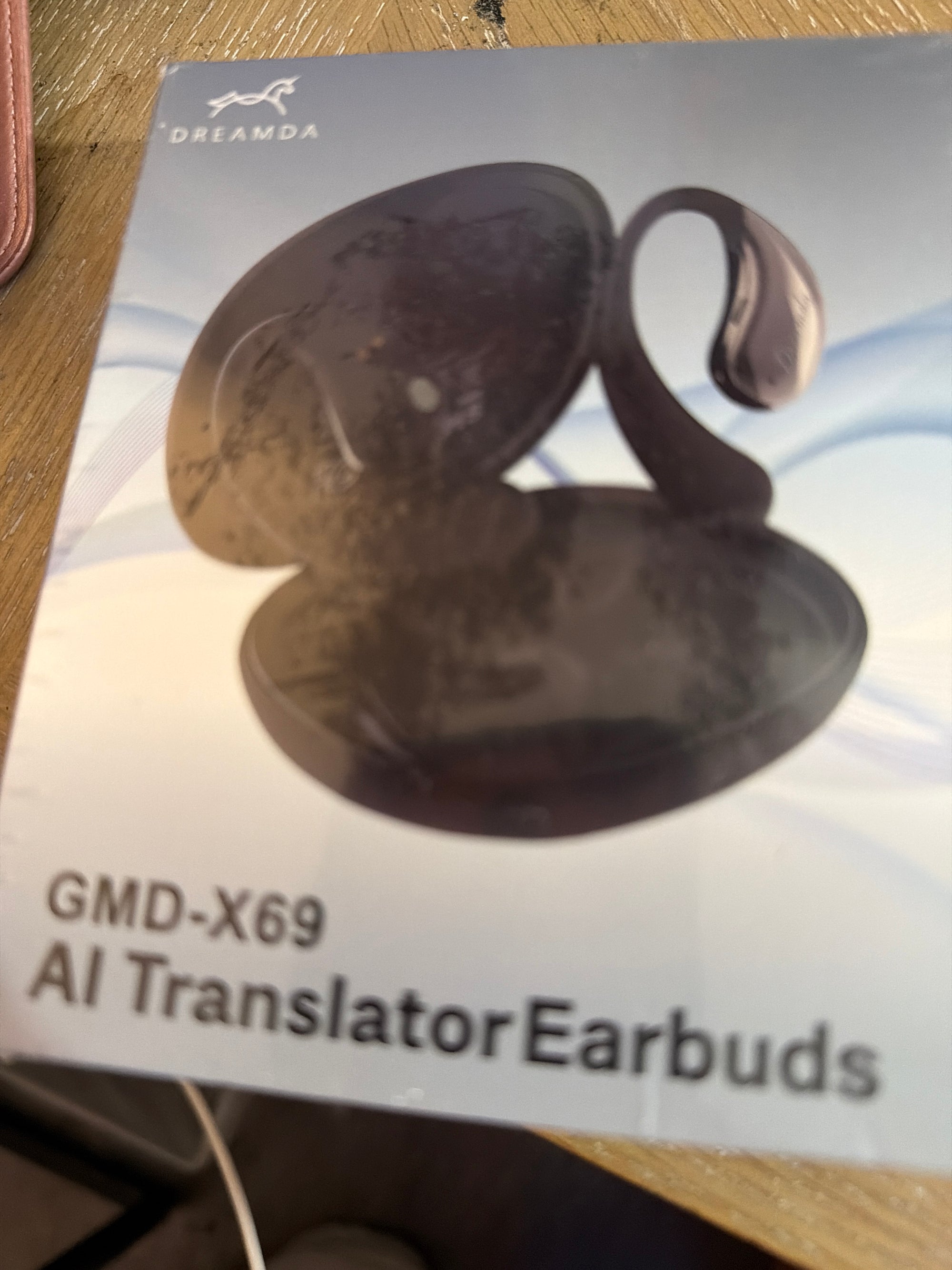GMD-X69 AI Translator Earbuds | Bluetooth 5.4 Wireless Translation Headset