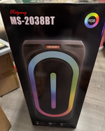 Ridgeway MS – 2038BTRGB Bluetooth portable speaker