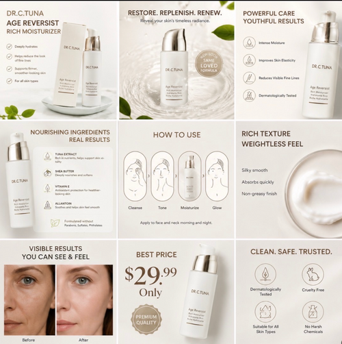 FARMASIDR. C. Tune in age reverses exfoliating cleanser (80ml)