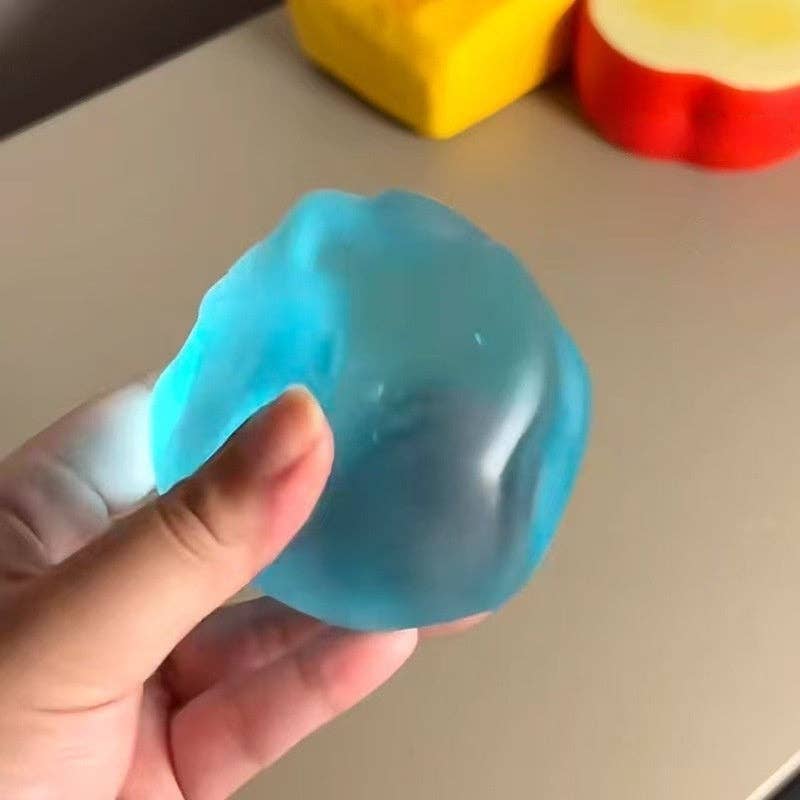 Sea Blue Maltose Slow Rebound Squishy Stress Relief Toy Decompression