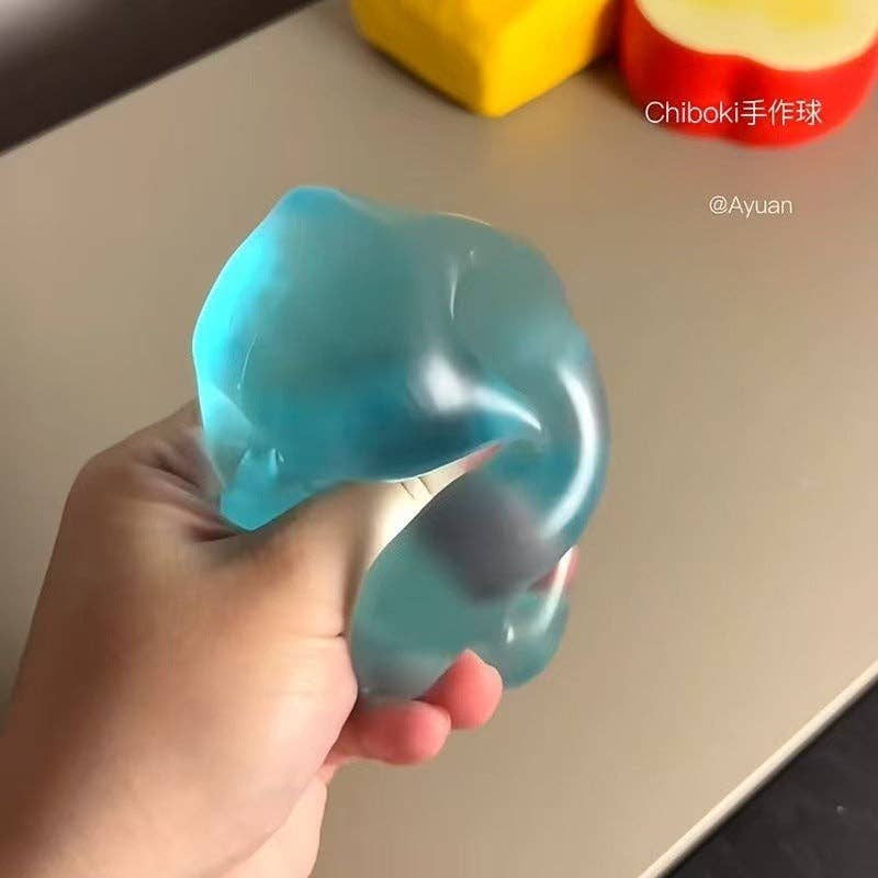 Sea Blue Maltose Slow Rebound Squishy Stress Relief Toy Decompression