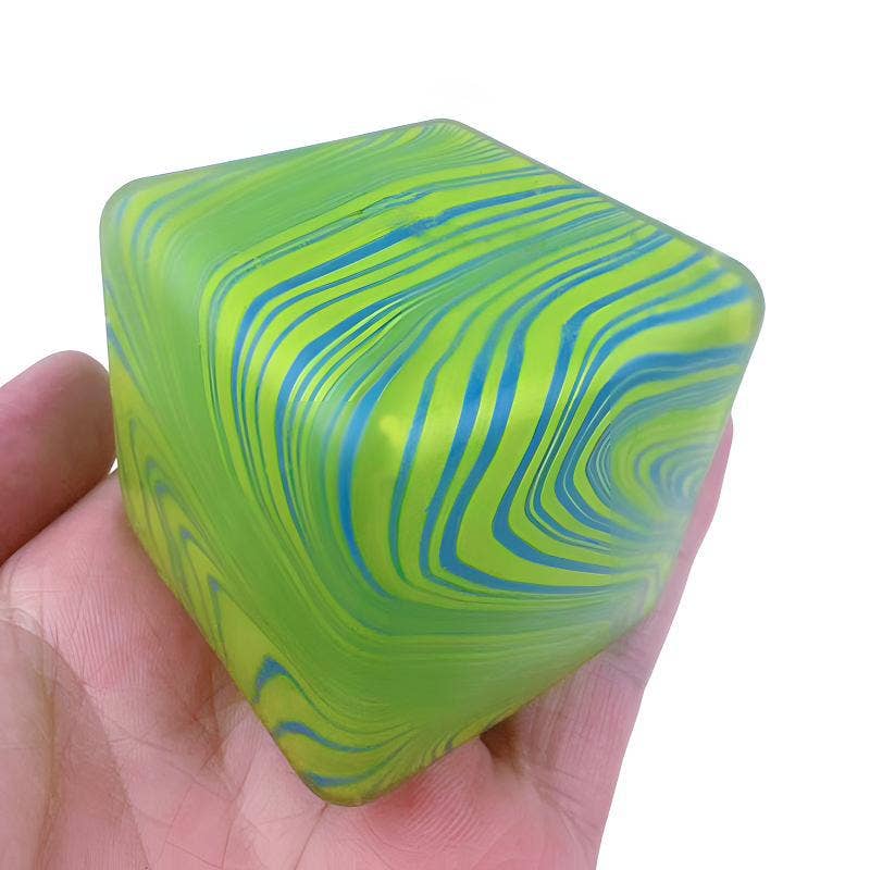 Cube Squishy Stress Relief Toy - Ice Cube Squishies Sensory