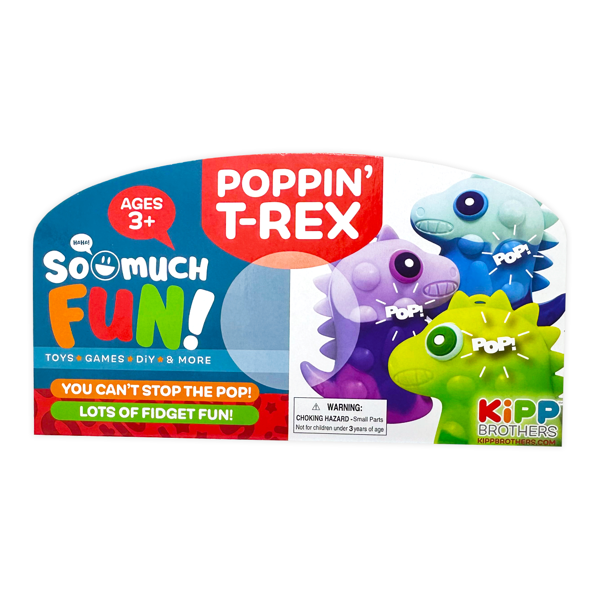 So Much Fun! Poppin' T-Rex Sensory Toy Assortment - 12/Pack