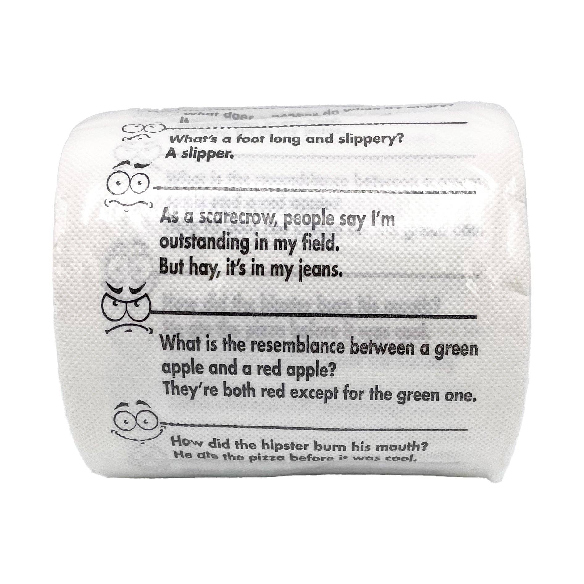 Novelty Toilet Paper - Crap Jokes - Gift and Stocking Stuffer