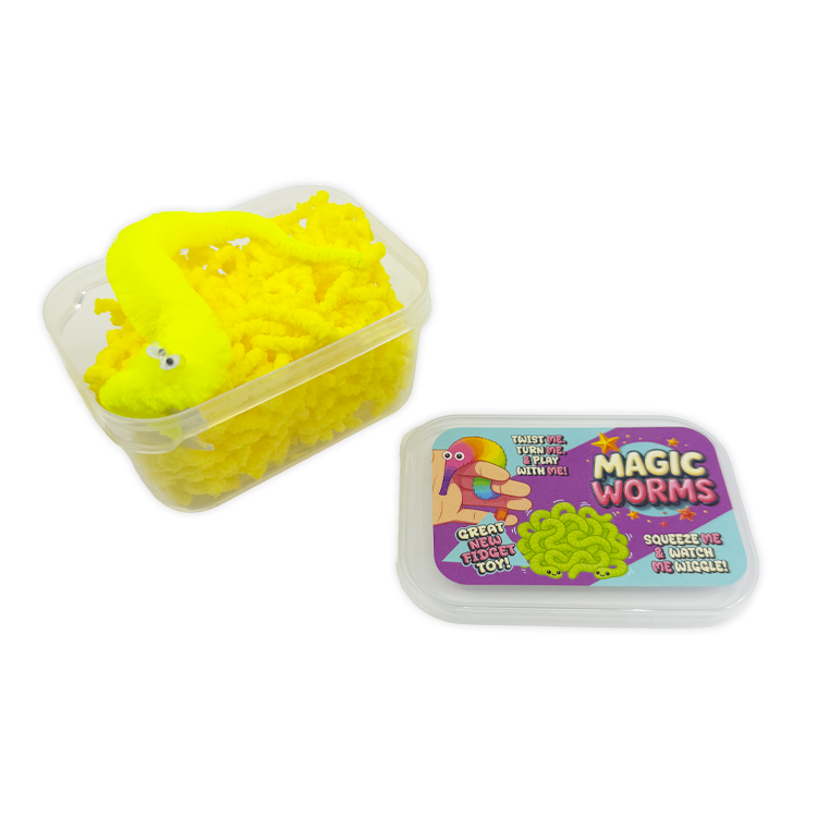 Magic Wormz Fidget Toy Closeout Bulk Assortment