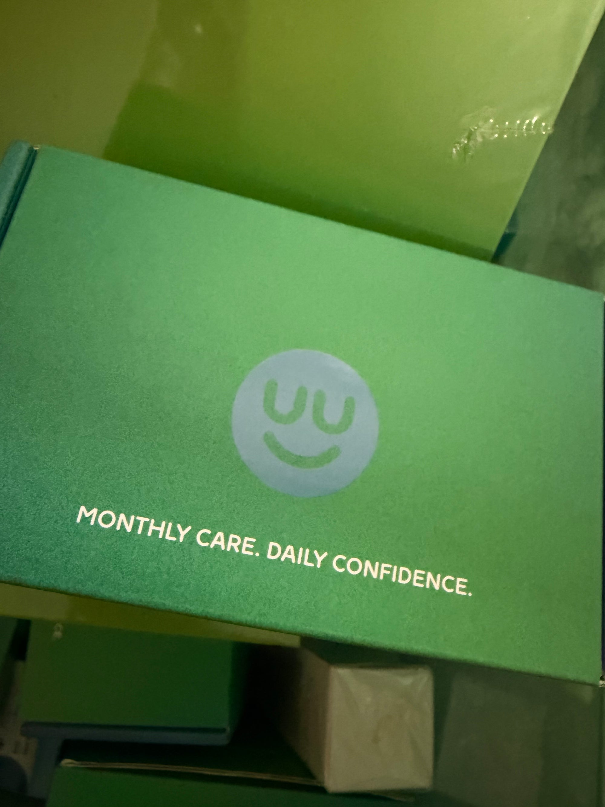 purr smile, monthly care, kit/floss drops + cleaning tablets+ replacement heads