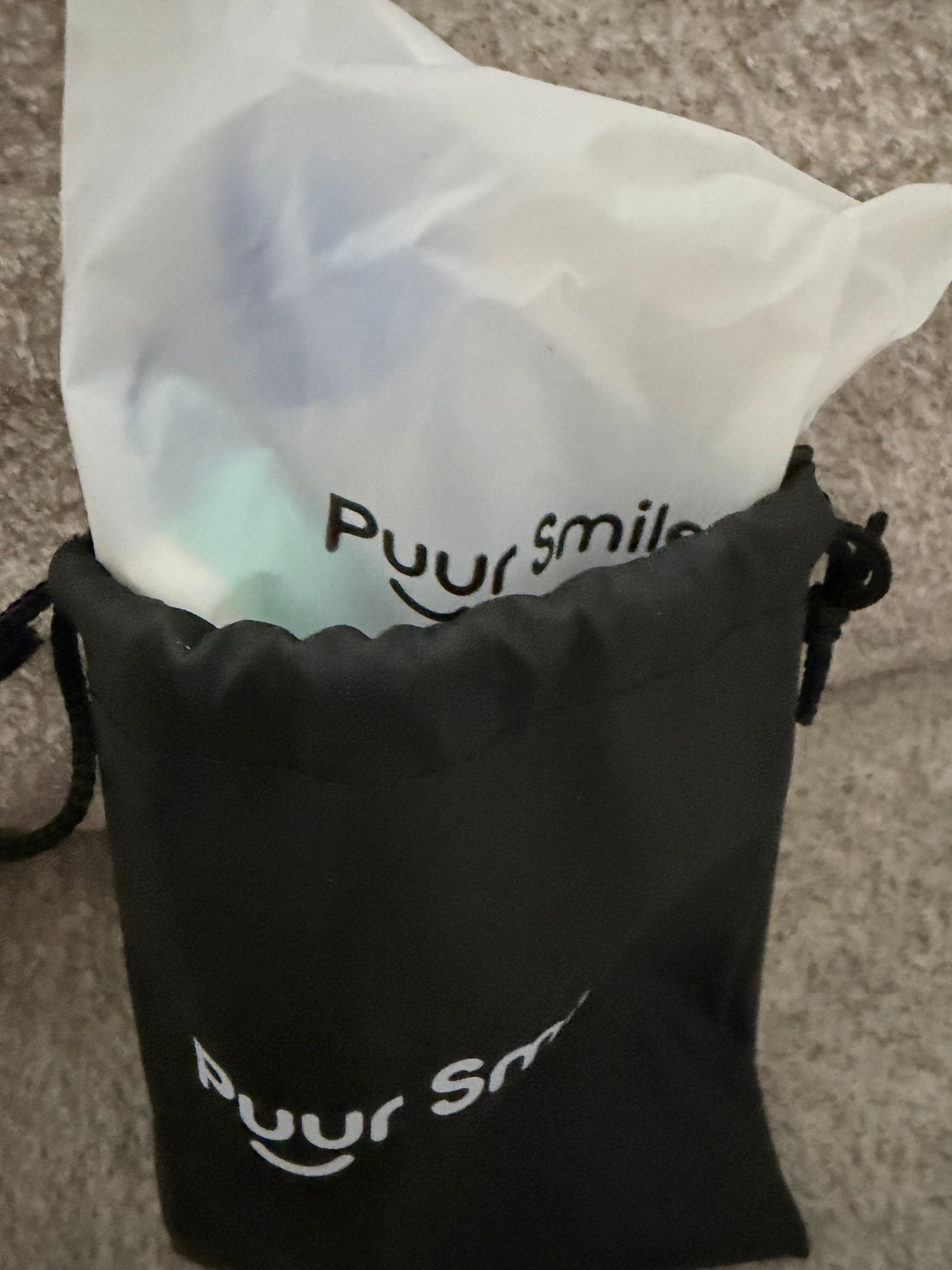 purr smile, monthly care, kit/floss drops + cleaning tablets+ replacement heads